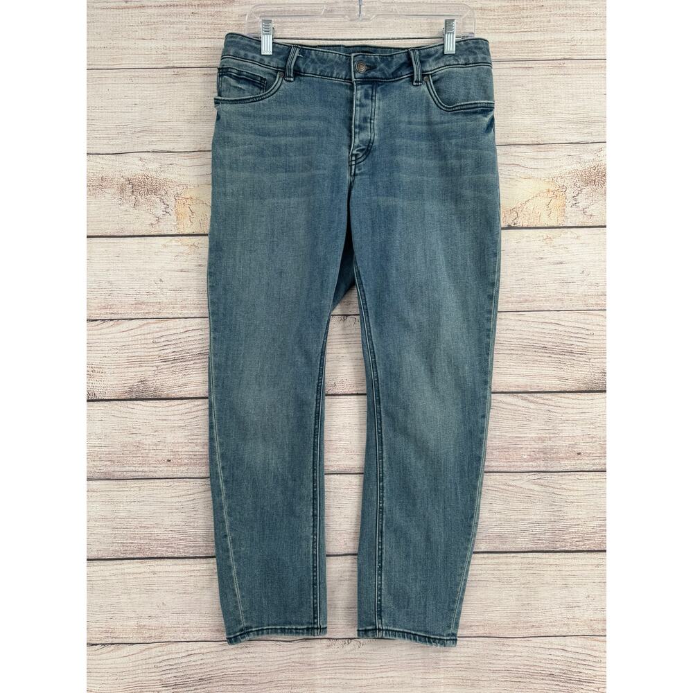 prAna‎ Buxton Boyfriend Fit Jeans Womens 8/29 Blue Light Wash Denim
